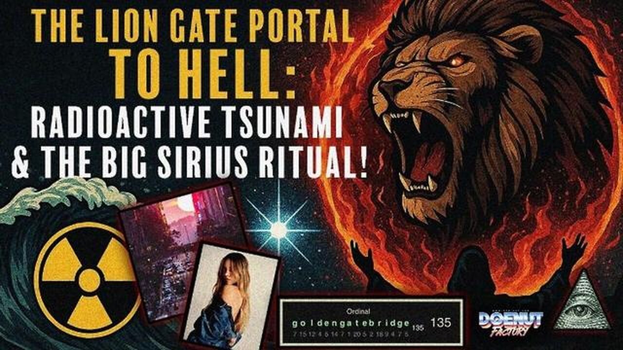 The Lion Gate Portal to Hell - Radioactive Tsunami & The BIG Sirius Ritual!