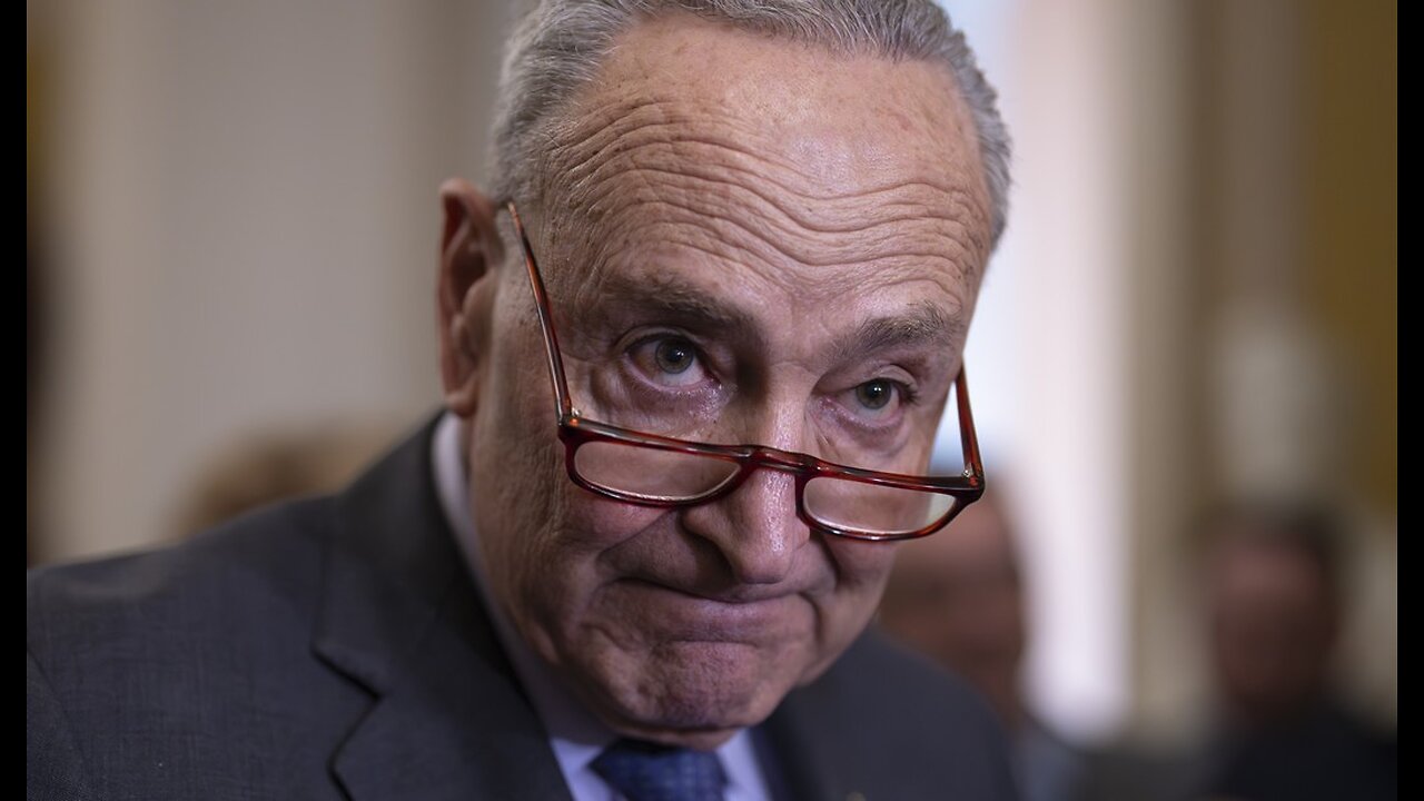 We've Seen the 'Live Look' at Sen. Chuck Schumer Right About Now, and It's..