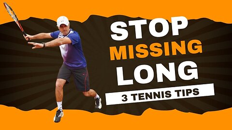 How to STOP Missing Your Forehand Long / 3 Tennis Tips