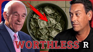 "The US Dollar is almost WORTHLESS and we are heading for a DARK COLLAPSE " Dr. Ron Paul