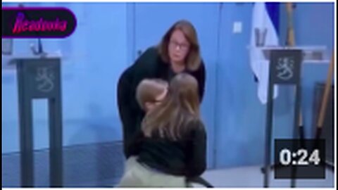 "Fully Vaccinated and Boosted Finland Interior Minister Collapses Live on TV"