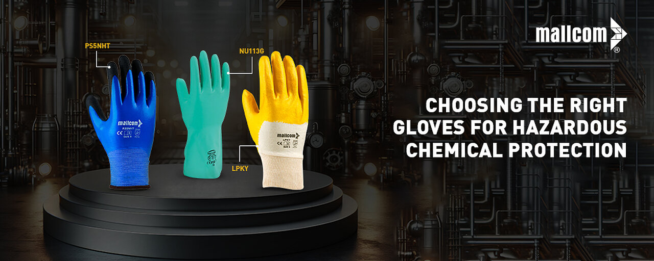 Mallcom Gloves: Your Shield Against Chemical Hazards!