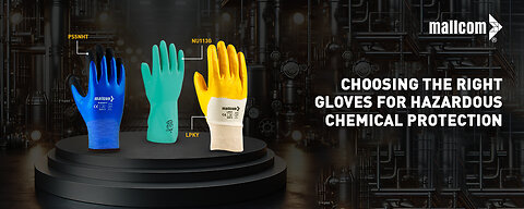 Mallcom Gloves: Your Shield Against Chemical Hazards!