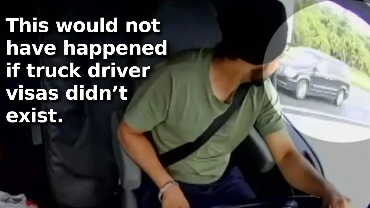 Trump Admin Halts Commercial Truck Driver Visas, Should Never Have Existed In the First Place