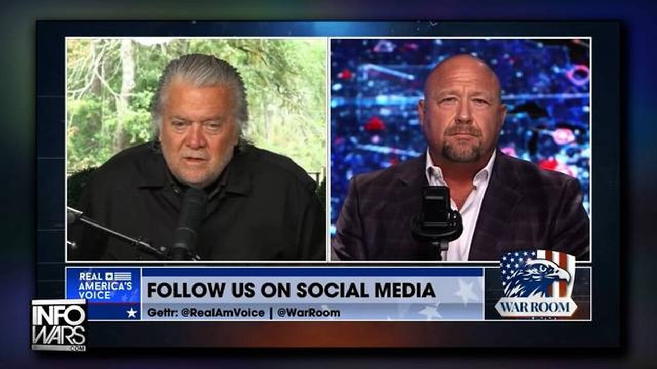 Steve Bannon & Alex Jones Expose Deliberate Democrat Plan To Use Nov. 1st SNAP Cutoff For Looting!!