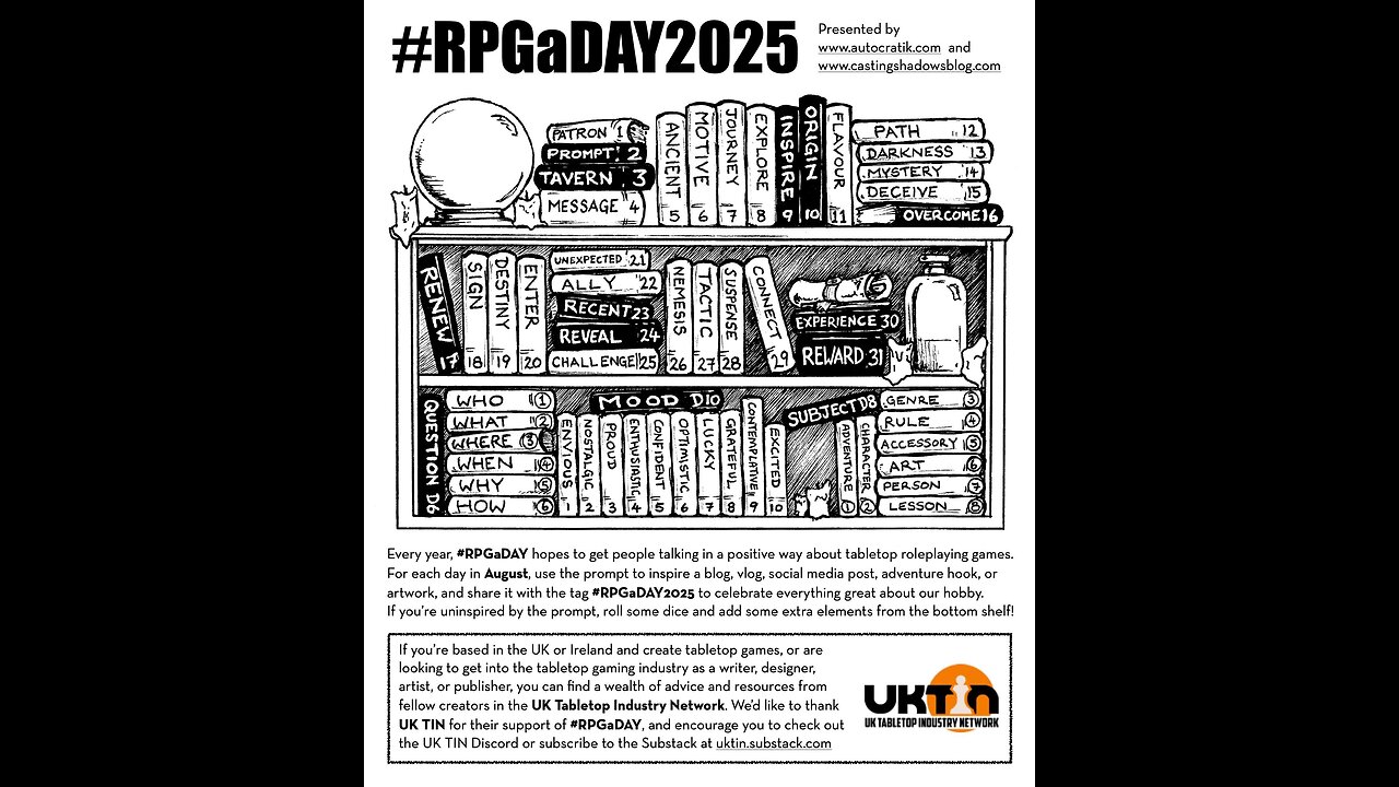 the Only RPG PRINT News on Rumbel?