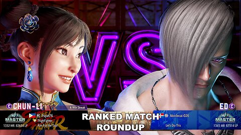Kuya Kalbo SF6 Ranked Match Roundup. Chun Li Master Rank [Hori Fight Stick]