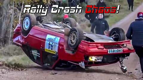Most Brutal Rally Crashes And Fails Caught on Camera!