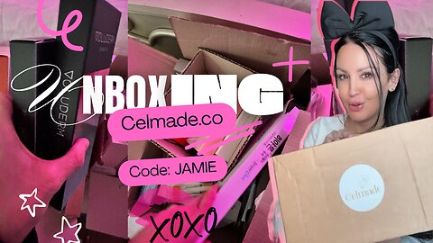 Unboxing Celmade.co Code:JAMIE