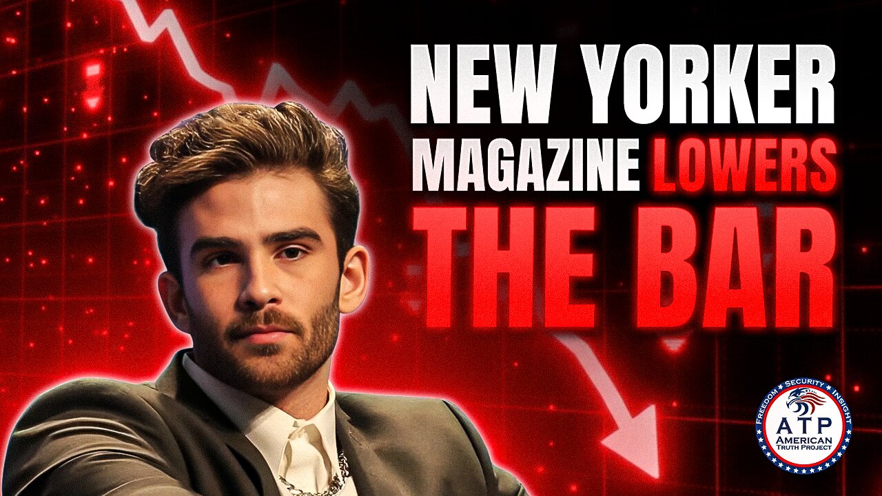 NEW YORKER MAGAZINE LOWERS THE BAR: HIRES YOUTUBER HASAN PIKER WHO THINKS MASS MURDER OF JEWS IS ACCEPTABLE