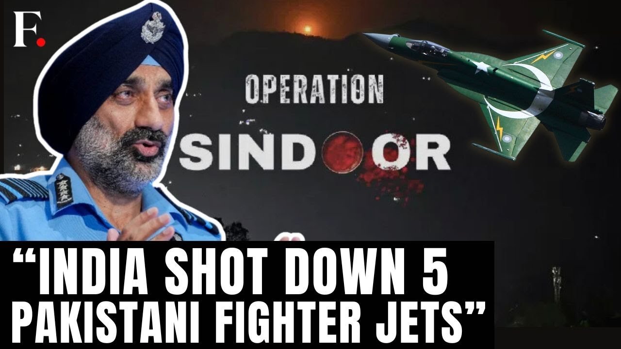 India Destroyed Five Pakistani Fighter Jets, 1 AWACS During Operation Sindoor: IAF Chief AP Singh