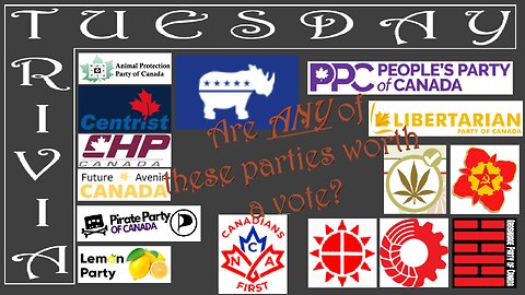 Trivia Tuesday ~ Looking At Canada's Outsider Parties