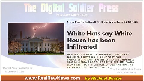 White Hats Say that White House has been Infiltrated