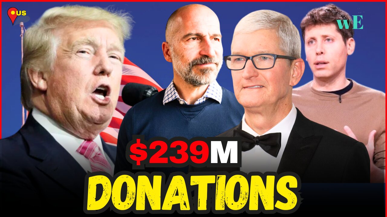 Trump’s Inauguration Raises $239M: Apple, OpenAI, Uber & More Donors Revealed! - WorldEye