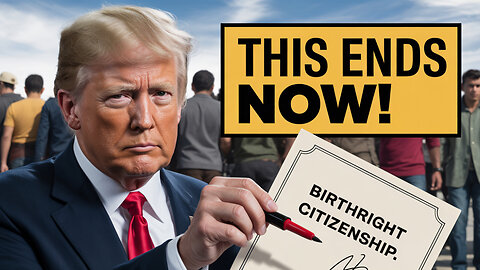 Trump Moves to END Birthright Citizenship! – Is This the Biggest Immigration Shakeup Ever?
