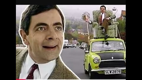 mr bean drive the car #mr bean # car # rumble #car driving