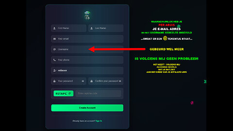 SUREBET NEDERLAND - MAKKELIJKE VERGISSING MAKEN MET REGISTREREN (UITLEG) TOP TEAM ROB BUSER