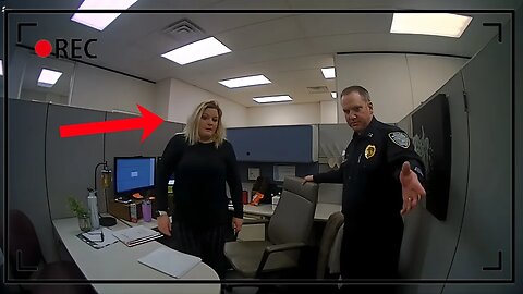 Woman's 18-Year Secret Exposed When Police Show Up at Her Workplace