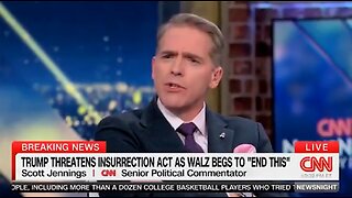 Scott Jennings CALLS OUT CNN for Claiming Tim Walz Is Calling For Peace