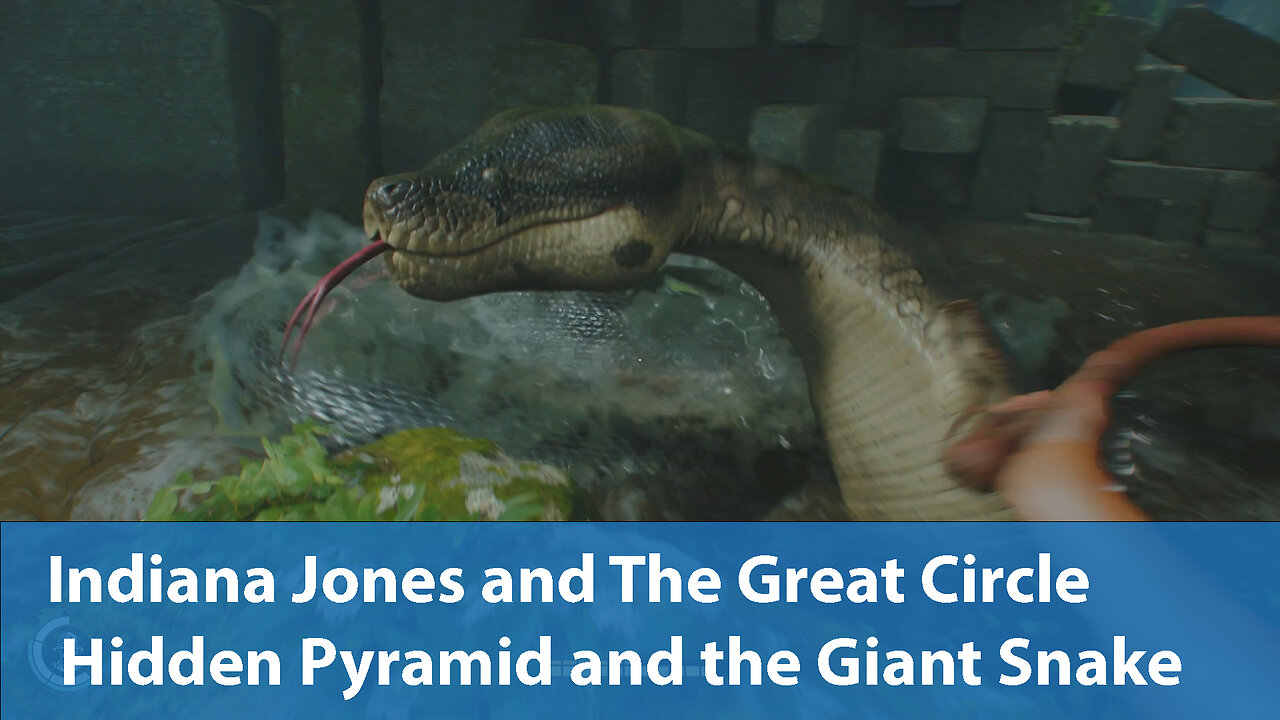 Hidden Pyramid and the Giant Snake | Indiana Jones and The Great Circle Episode 16 | PS5 Pro