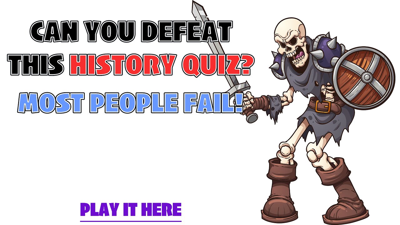 Hard Quiz About History