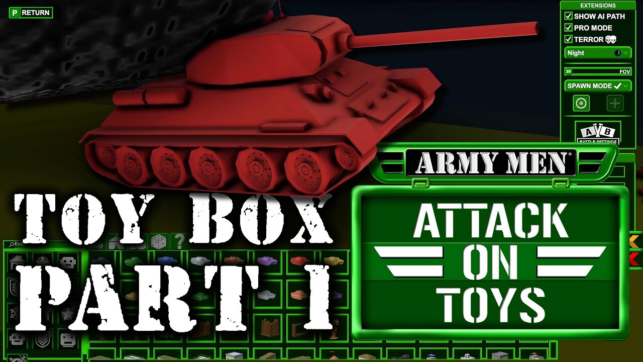 Exploring Toy Box in Attack on Toys – Creativity Without Limits – Part 1