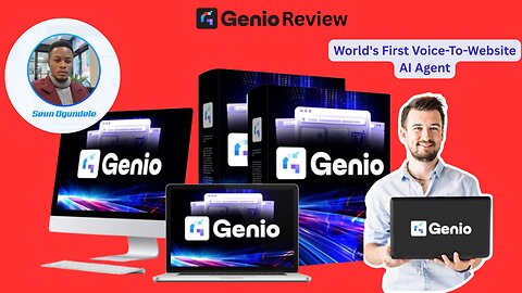 Genio Review: World’s First Voice-To-Website AI Agent