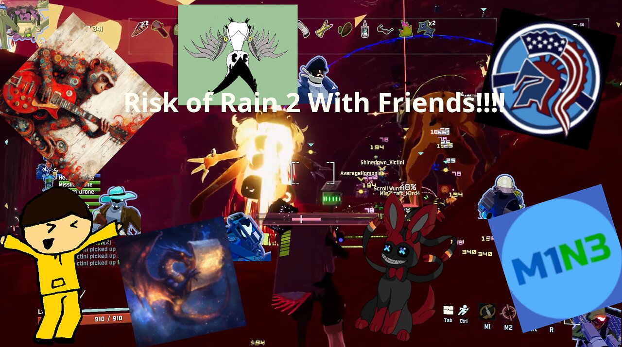 Risk of Rain 2 with 7 People!!!!!