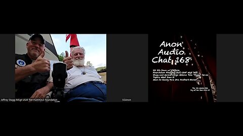 AUDIO CHAT 168 | SG Sits Down w/ USAF MSgt(Ret) Jeff Stagg & Marine Corps Vietnam Veteran Tom "Poppy" Jervis: FQXHole Foundation and Helping Humanity (4/29/2025)