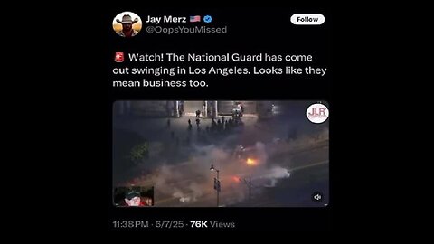 🚨 BREAKING NEWS: The National Guard Arrives in LA (12:51 AM) 6.08.25