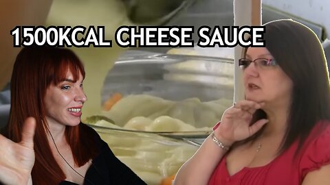 Secret Eater Pours 1500kCal Cheese Sauce On Vegetables