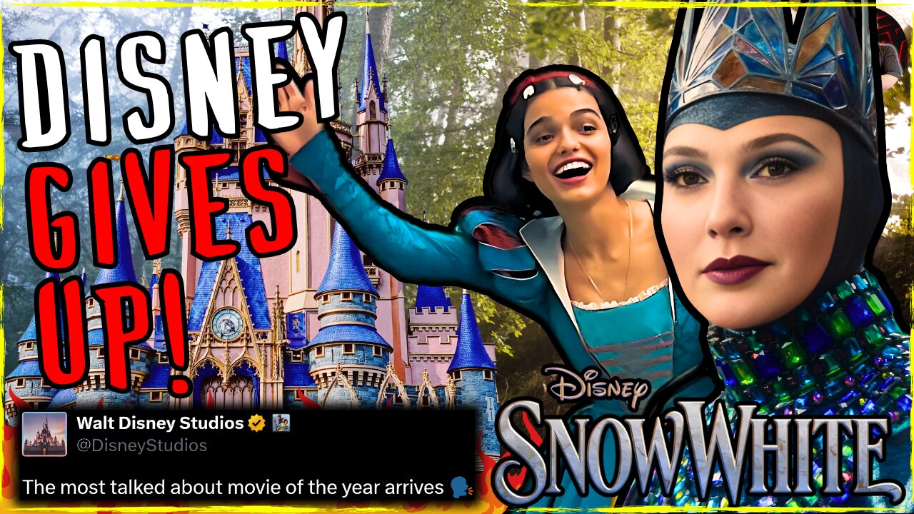 Snow White is HATED! Disney Abandons Rachel Zegler DISASTER!