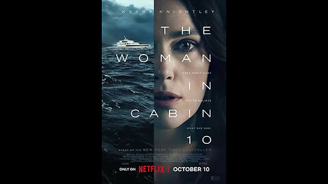 Trailer - The Woman in Cabin 10 - 2025 - Netflix