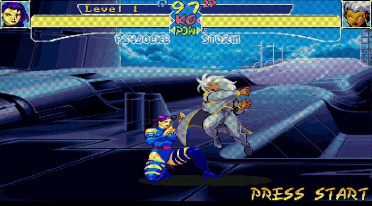 Psylocke vs Storm