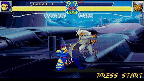 Psylocke vs Storm