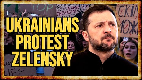 Ukrainians PROTEST ZELENSKY Amid CRACKDOWN on Anti-Corruption Efforts