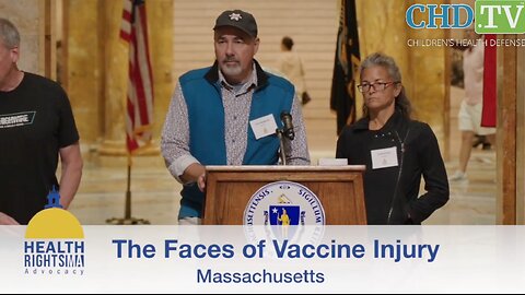 A MUST SEE!! The Faces of Vaccine Injury: Testimonies at the Massachusetts State House