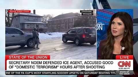 DHS Secretary SCHOOLS CNN Host On Facts Of ICE Shooting