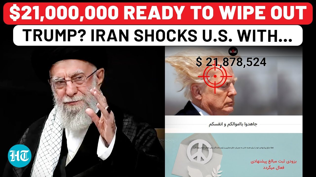 Iranians Go LIVE to Hunt Trump? $21 Mn Already Raised for ‘Hitman’ as Pezeshkian Denies Fatwa?
