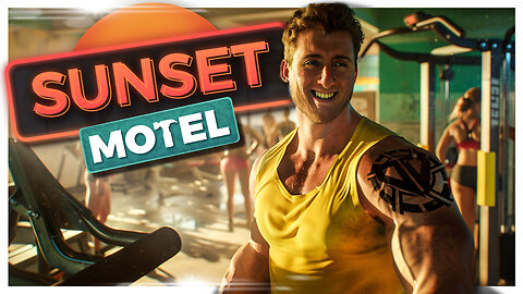 Building a GYM and Having a Party at the Motel! // Sunset Motel