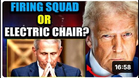 "Trump Reveals Plan to Prosecute Fauci for Alleged 'Crimes Against America'"