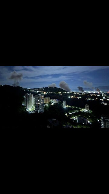 Raw Video: The U.S. Strikes Venezuela Following Orders By President Trump - Part 2