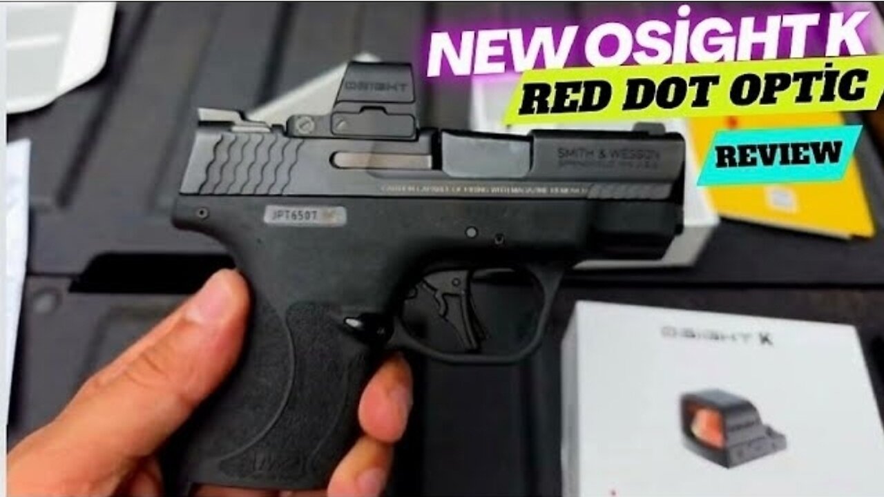The ULTIMATE EDC Upgrade? Shield Plus + Osight K Red Dot!