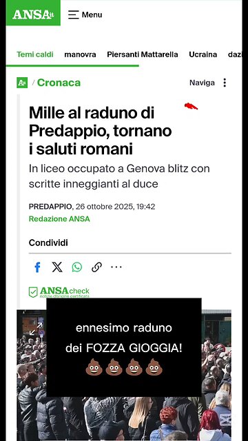la notizia del giorno