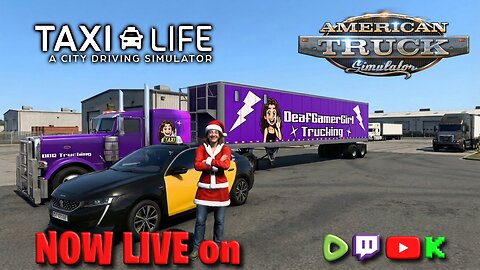 🔴 [FR/ENG] ❤ Merry Christmas ! ..Back to work ..Taxi then Trucking ! ❤💜 Dec RCP #24