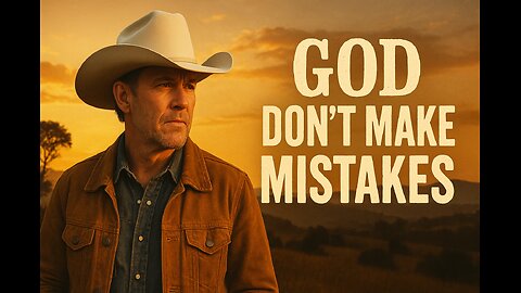 God Don’t Make Mistakes – Powerful Country Song About Faith & Life's Purpose