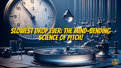 Slowest Drop Ever: The Mind-Bending Science of Pitch!