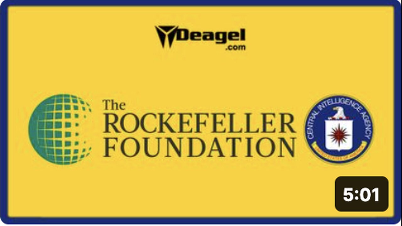 "Rockefeller-CIA Links to Deagel's Depopulation Forecast: A Greg Reese Study"