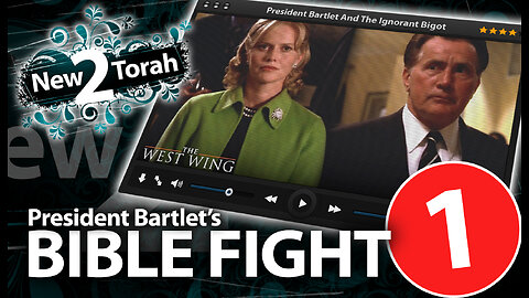 Pres. Bartlet's Bible Attack - West Wing 1