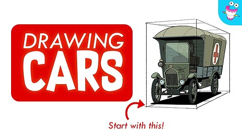 DRAWING CARS – Not as hard as you think! 